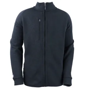 48-Hour Zusa Men's Black Midtown Fleece Full Zip