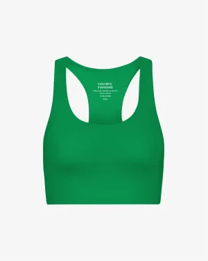 Active Cropped Bra - Kelly Green