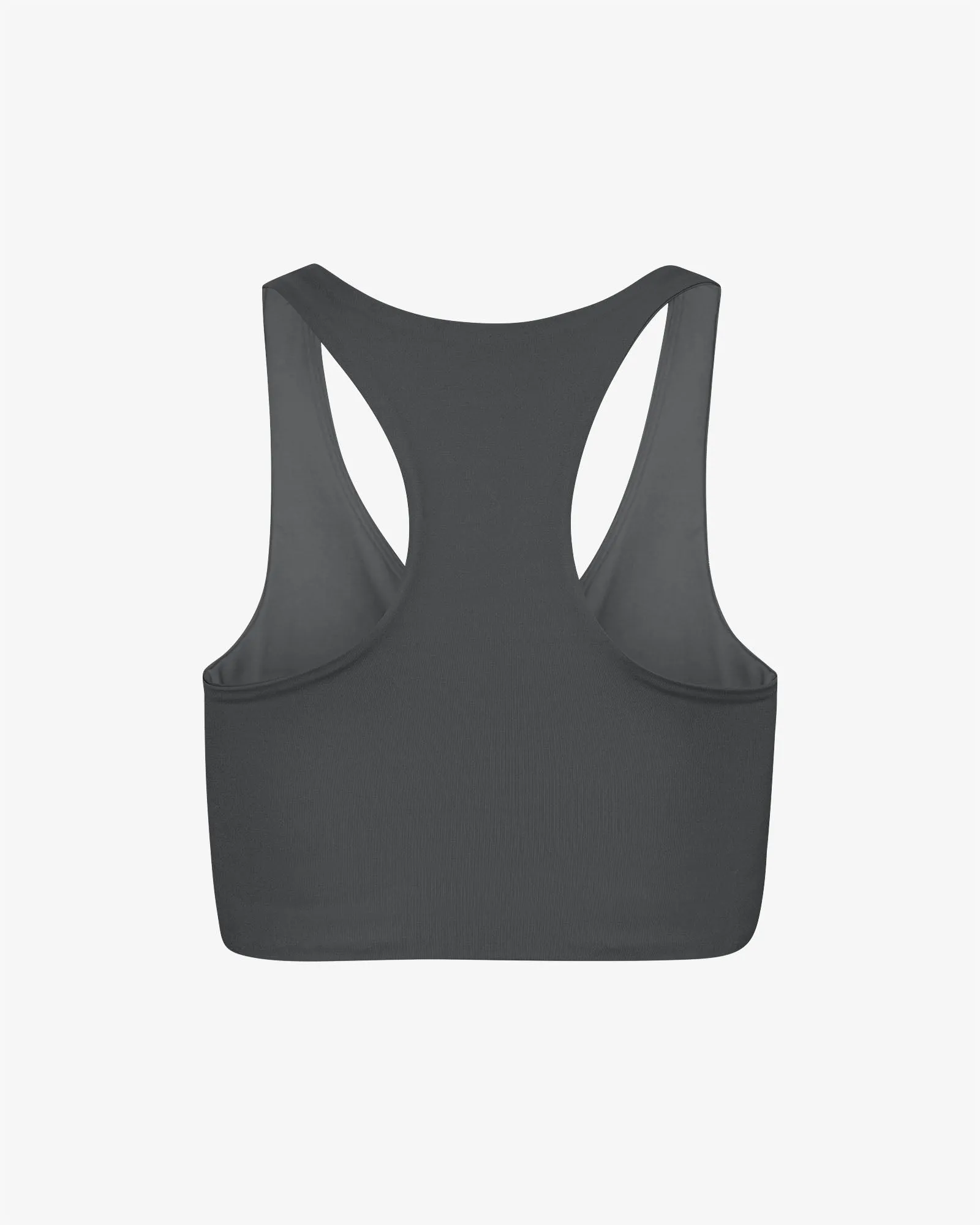 Active Cropped Bra - Lava Grey