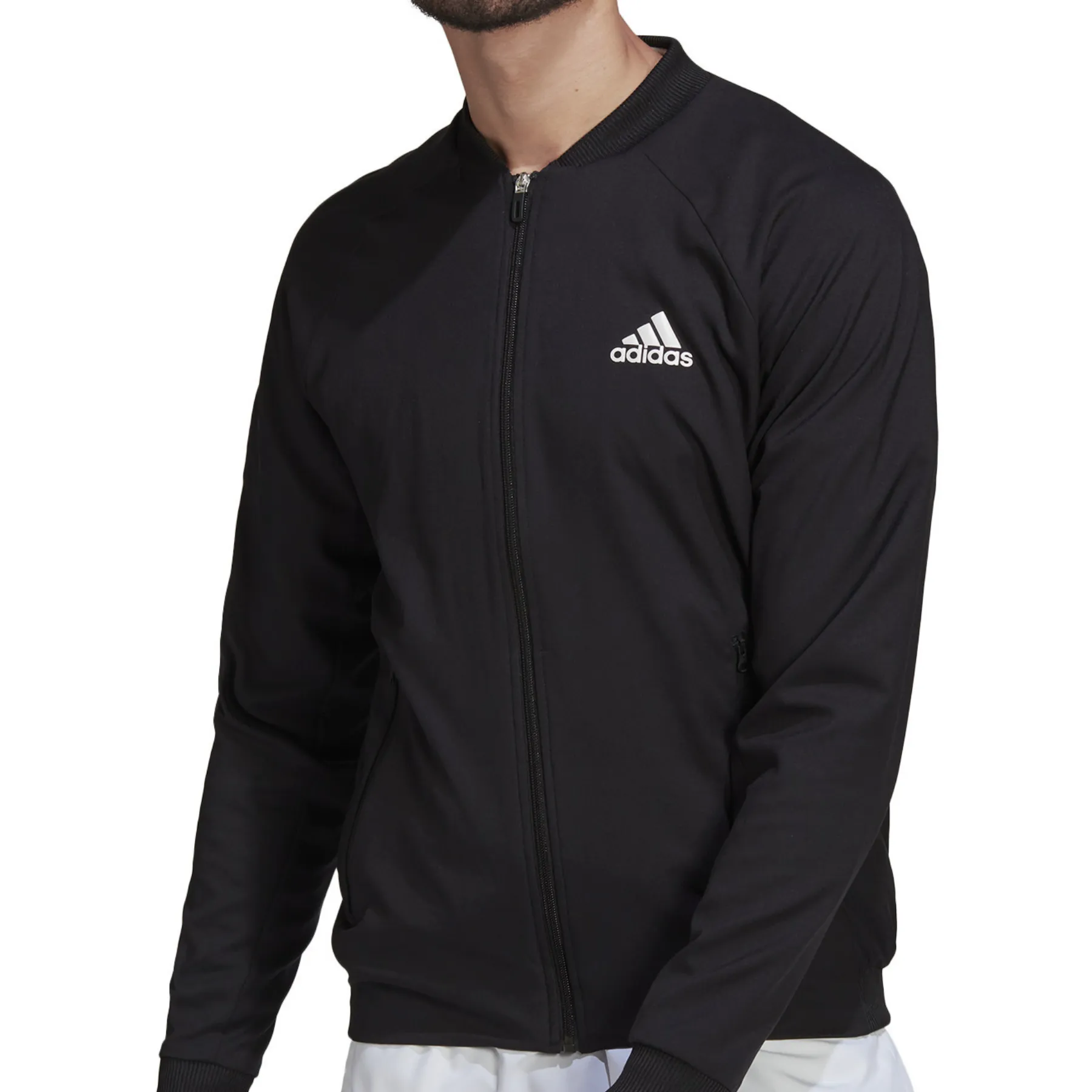 Adidas Tennis Jacket - Black/White