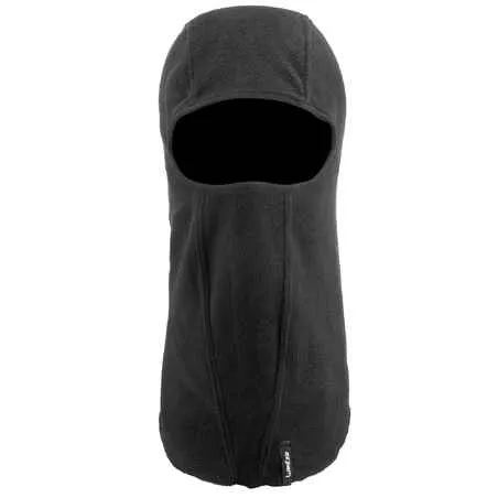 Adult ski fleece balaclava - black