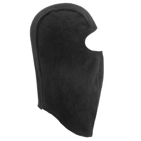 Adult ski fleece balaclava - black