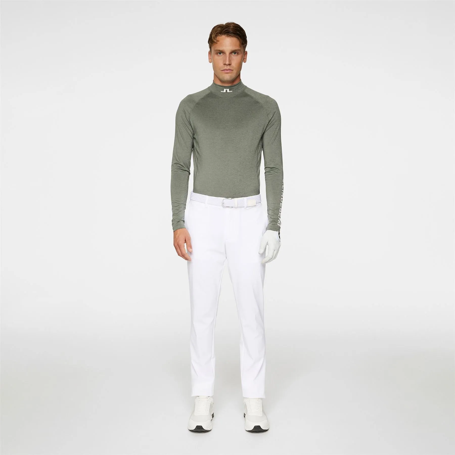 Aello Soft Compression Base Layer Forest Green Melange - AW24