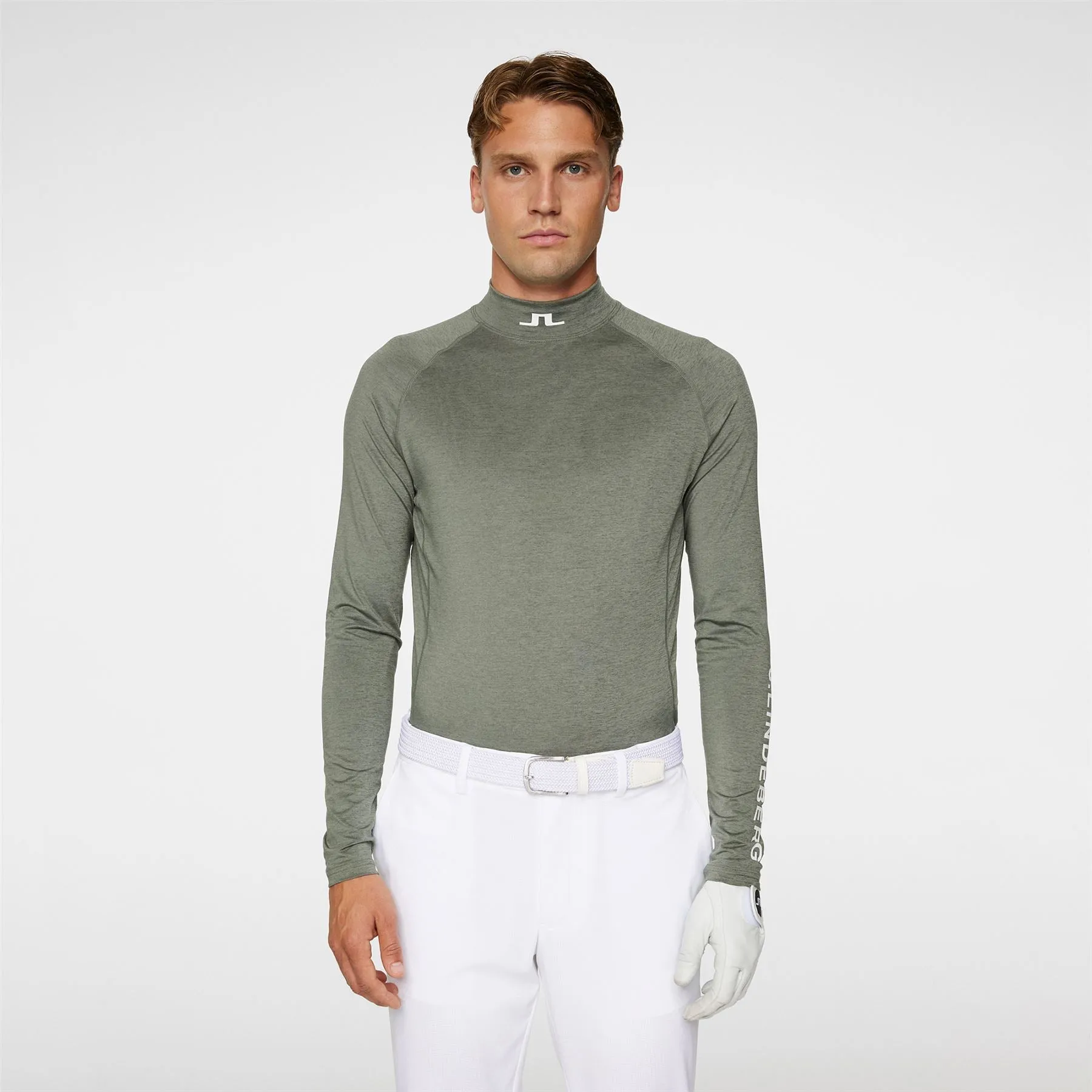 Aello Soft Compression Base Layer Forest Green Melange - AW24