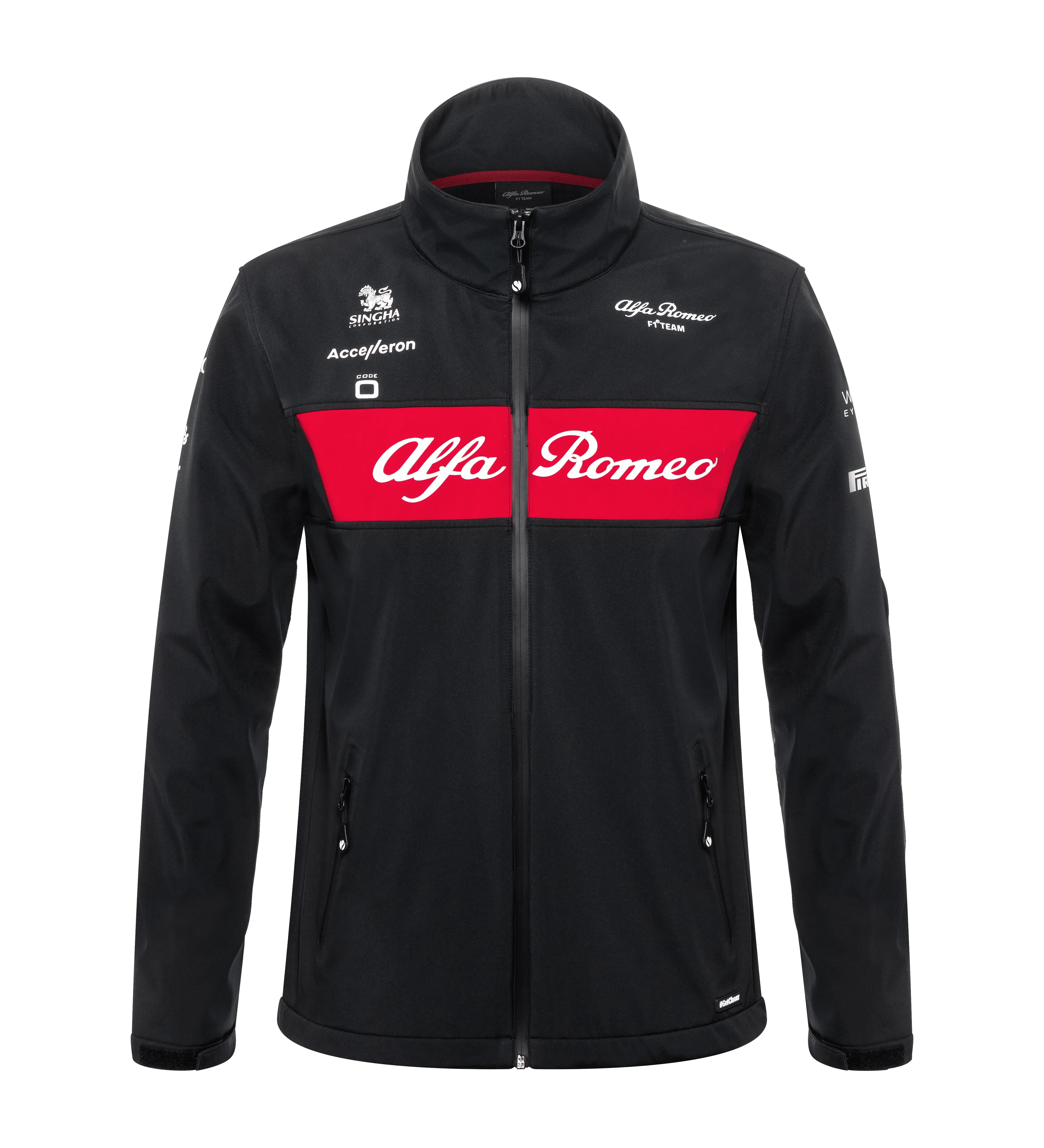 Alfa Romeo Racing F1 2023 Women's Team Softshell Jacket - Black