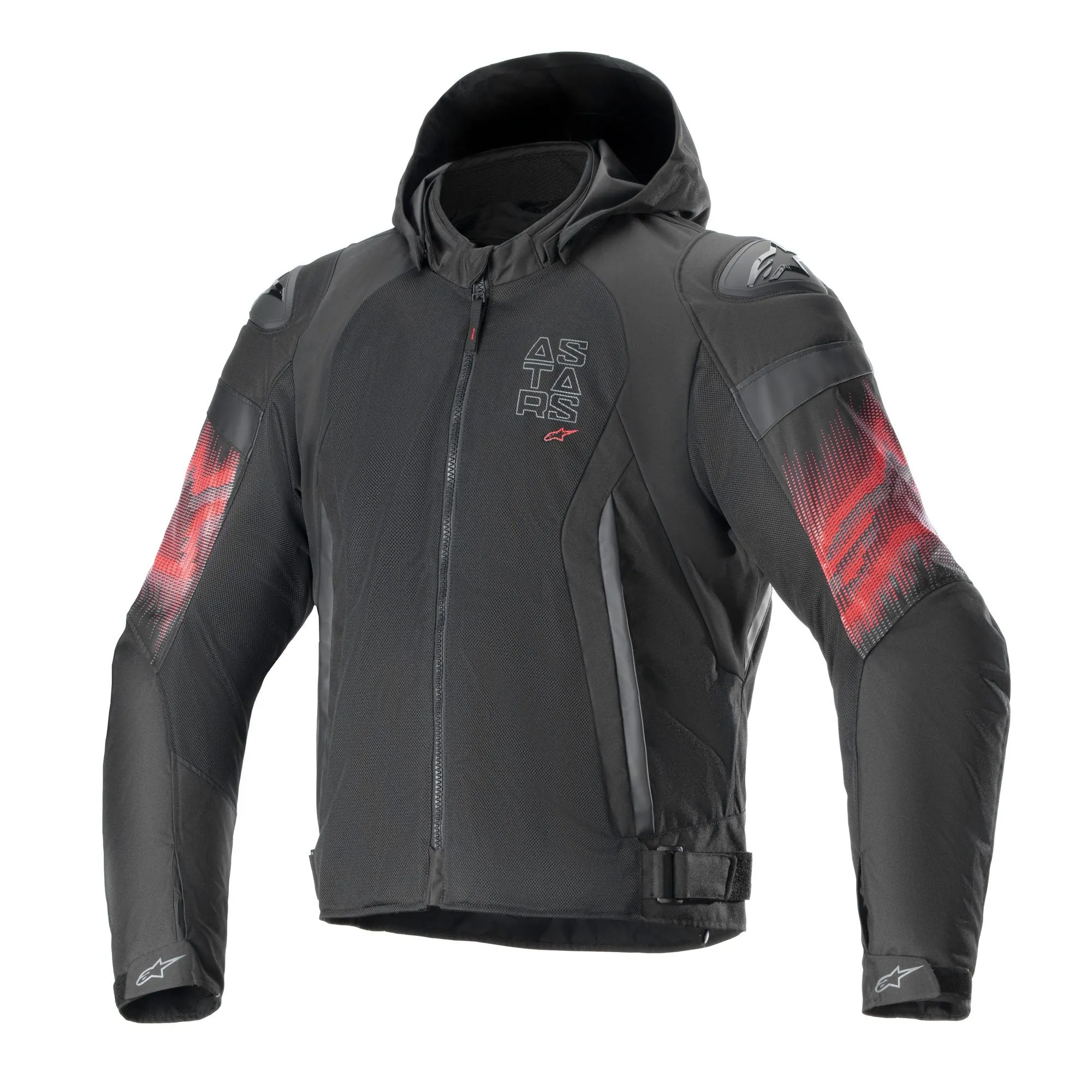 Alpinestars Zaca Air Venom Wp Jkt Blk Bright Red