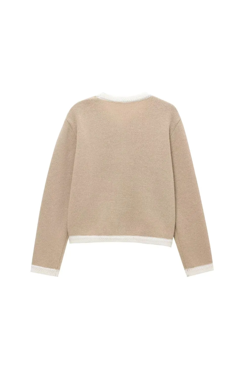 'Amelia' Cropped Women's Knit Jacket