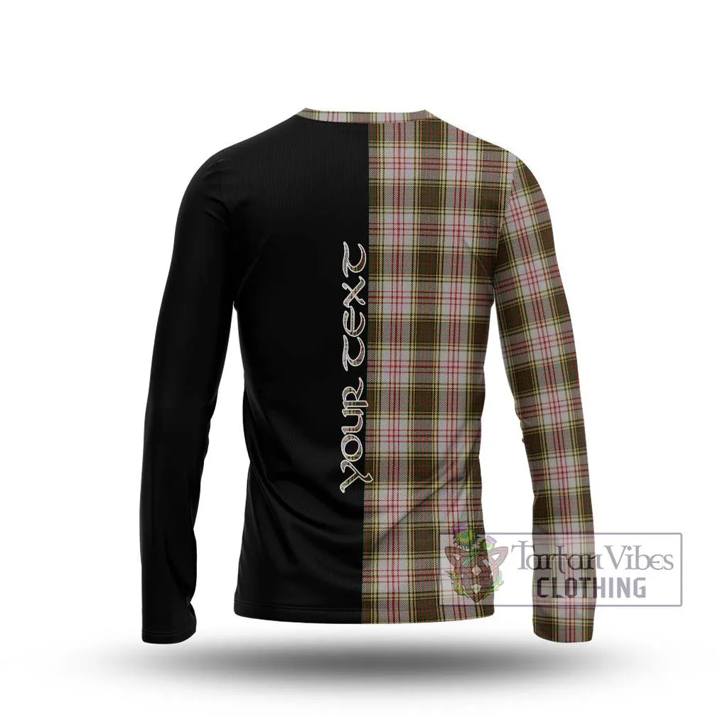 Anderson Dress Tartan Long Sleeve T-Shirt with Family Crest and Half Of Me Style