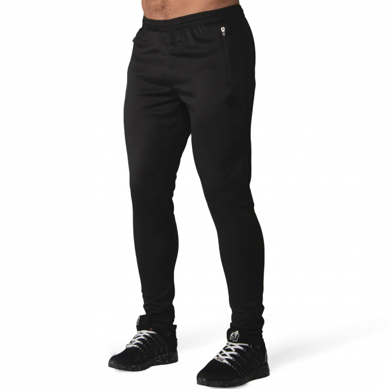 BALLINGER TRACK PANTS - BLACK/BLACK