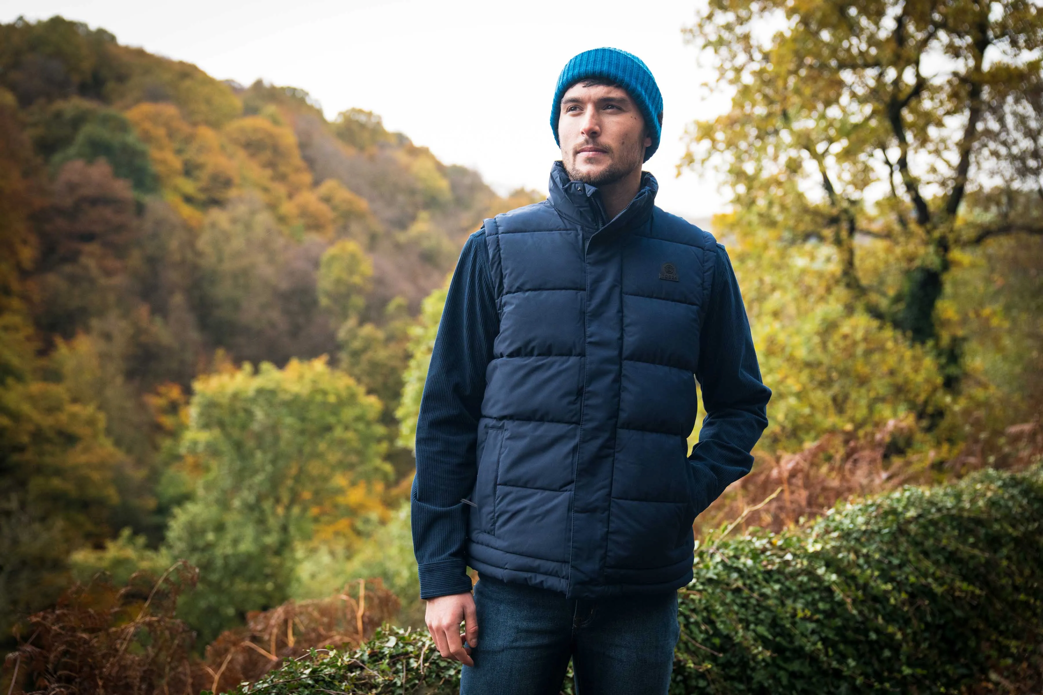 Barmston Mens Insulated Gilet - Navy