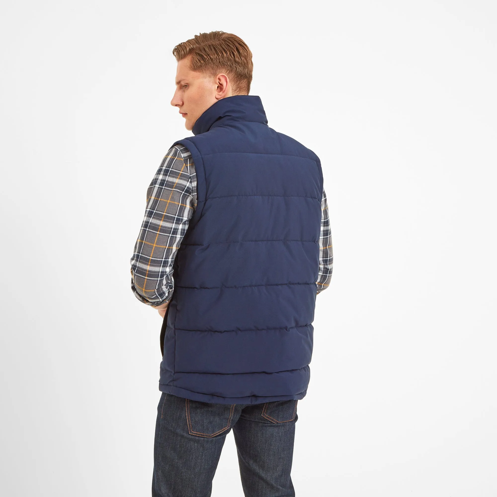 Barmston Mens Insulated Gilet - Navy