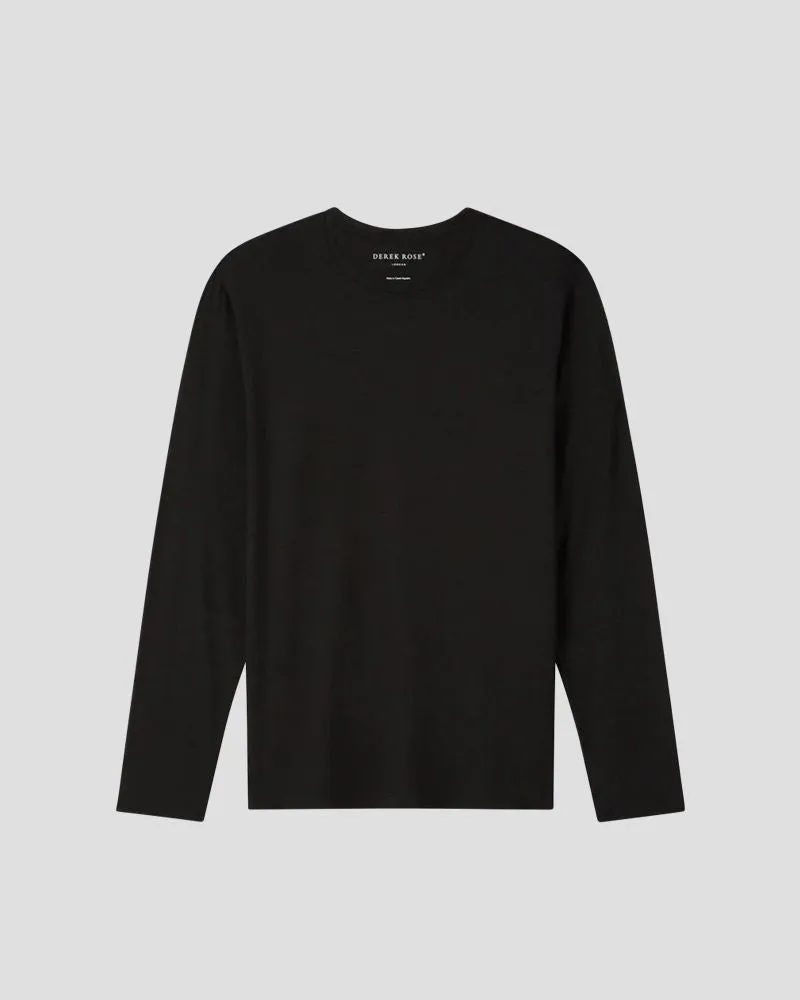 Basel Micro Modal Long sleeve - BLACK