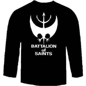 BATTALION OF SAINTS LOGO long sleeve