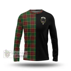 Baxter Tartan Long Sleeve T-Shirt with Family Crest and Half Of Me Style