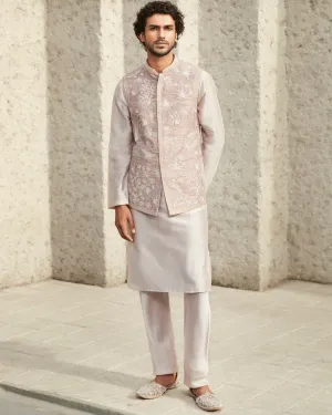 Beige Classic Kurta Set