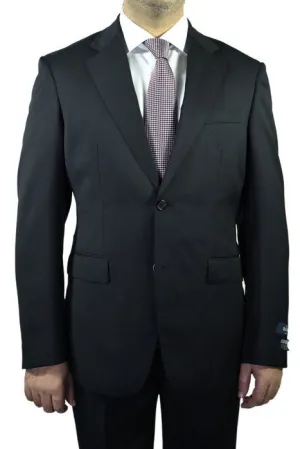 Berragamo "Elegant" Solid Black Suit