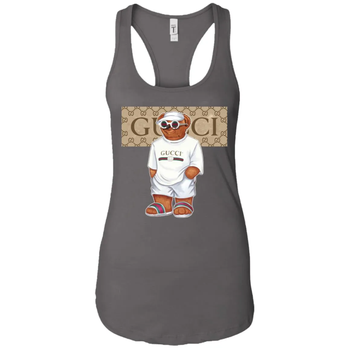 Best Life Gucci Bear T-shirt Women Tank Top