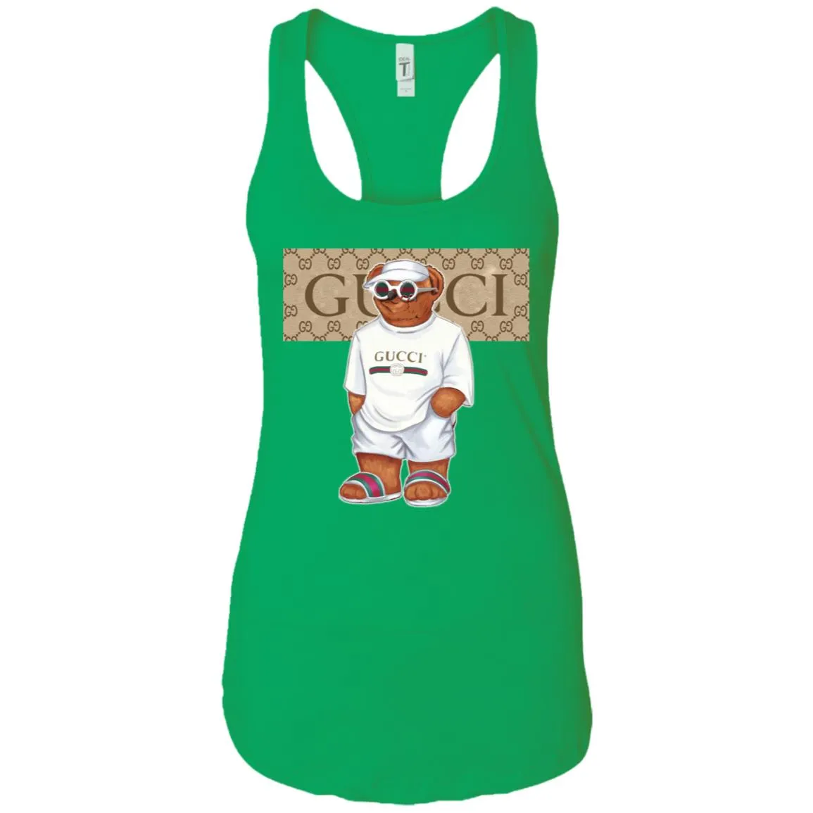 Best Life Gucci Bear T-shirt Women Tank Top