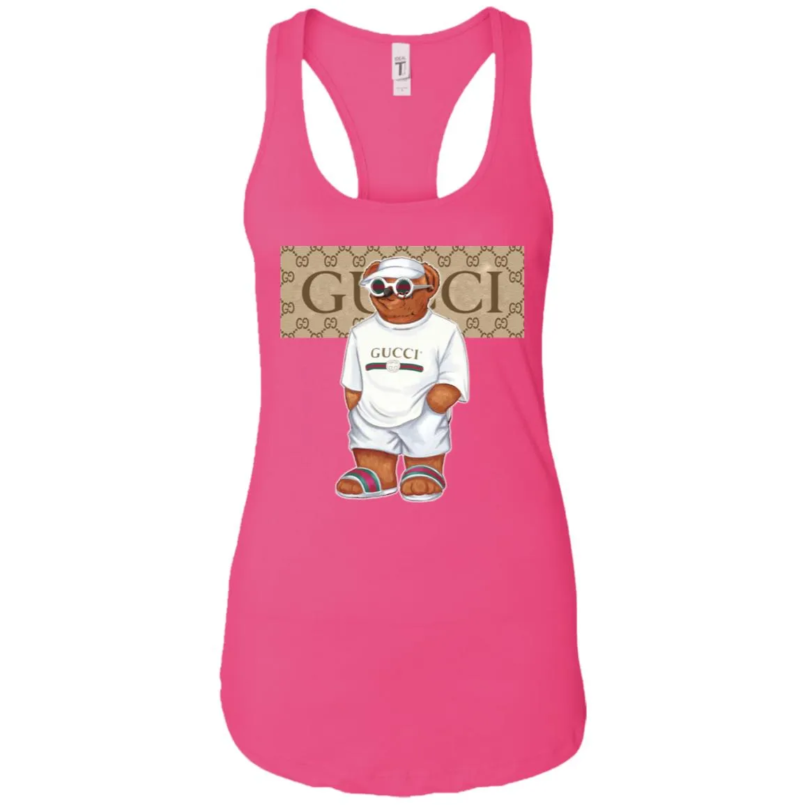 Best Life Gucci Bear T-shirt Women Tank Top