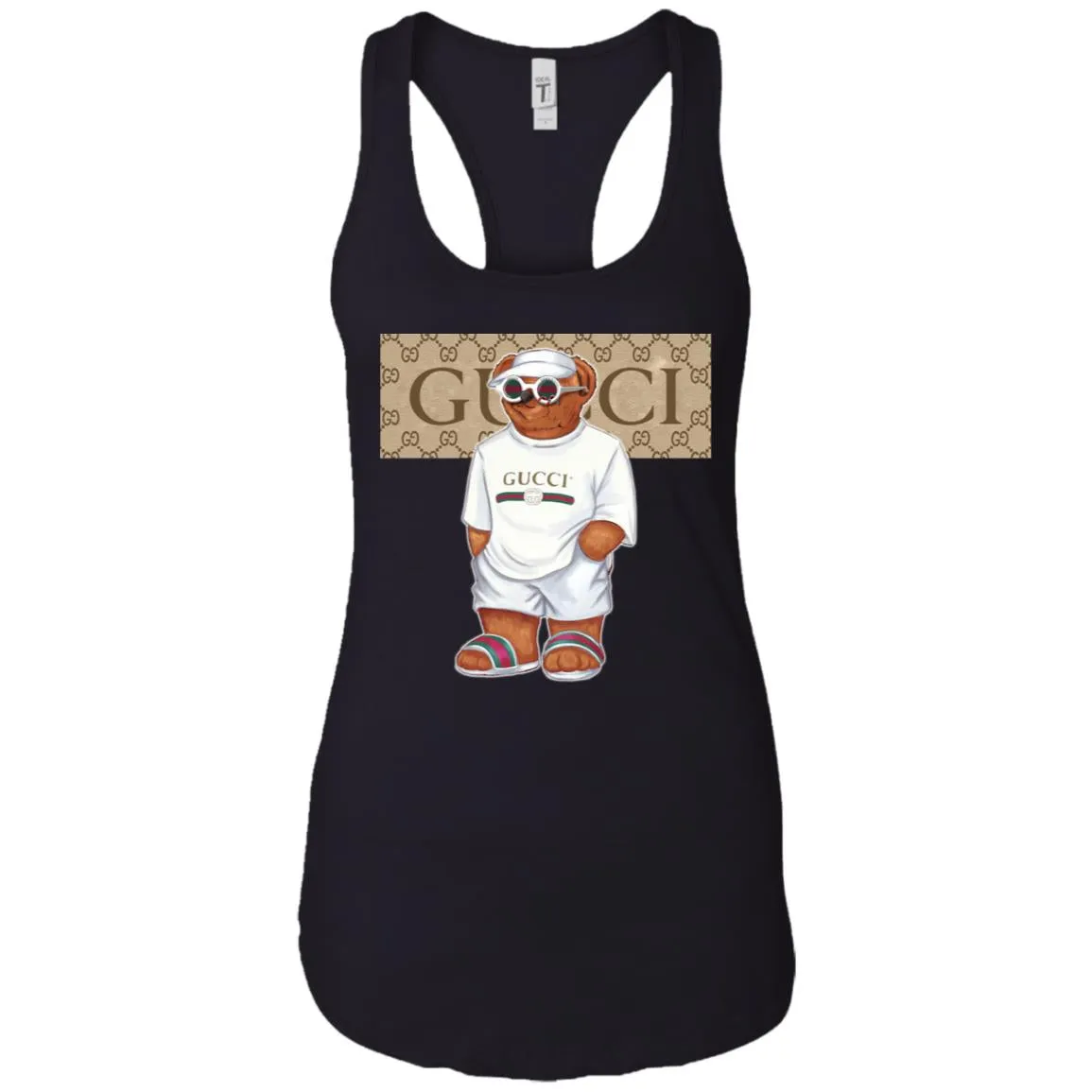 Best Life Gucci Bear T-shirt Women Tank Top