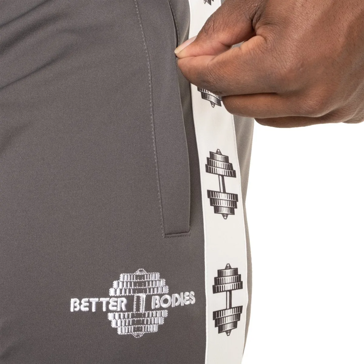 Better Bodies Bronx Track Pants - Iron