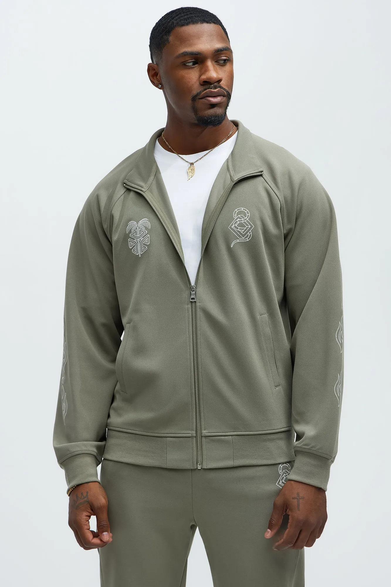 Bliss Track Jacket - Green