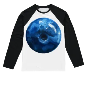 Blueberry Sublimation Baseball Long Sleeve T-Shirt