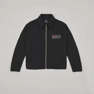 both X SECOND LAYER-LS BLOUSON-BLACK