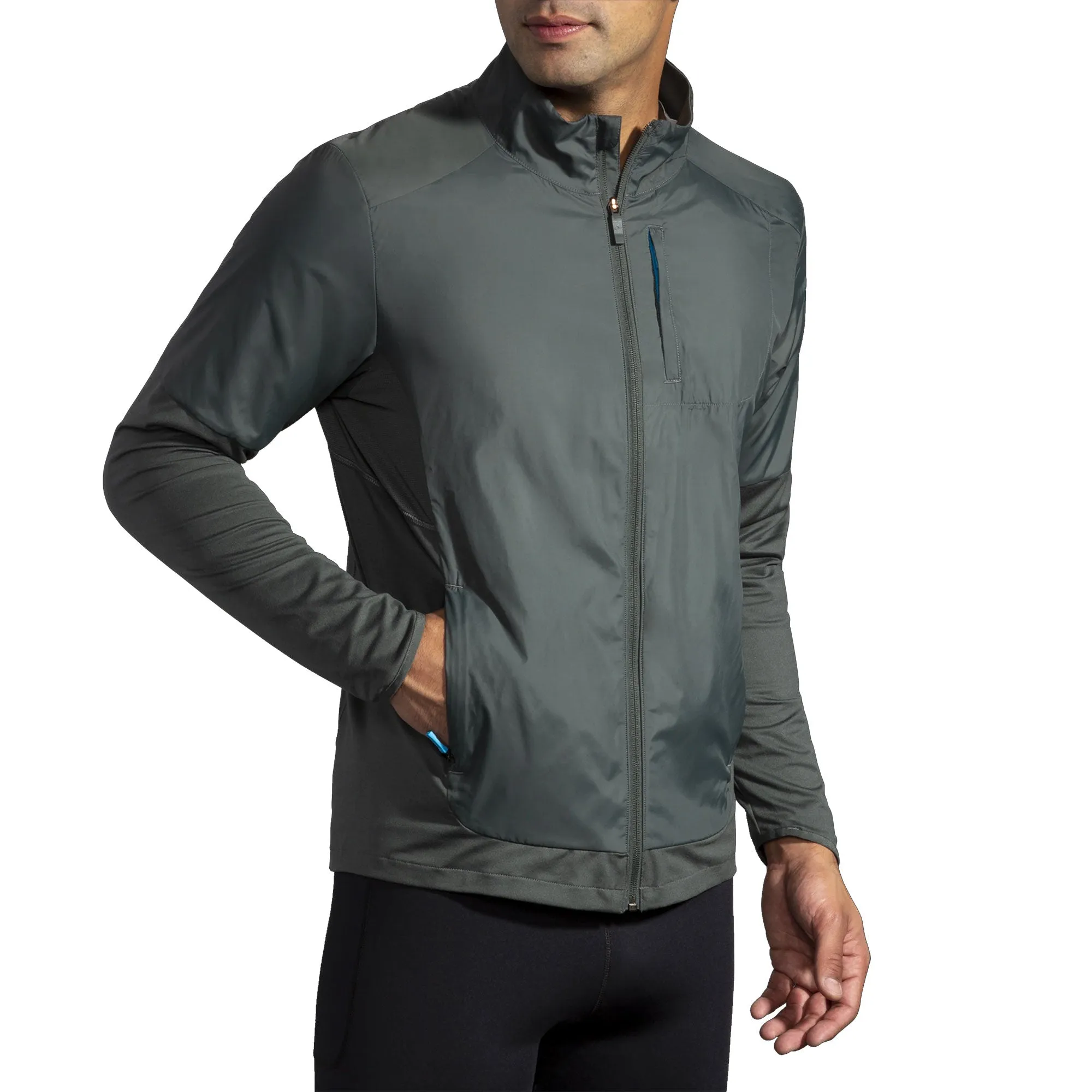 Brooks Fusion Hybrid Mens Running Jacket