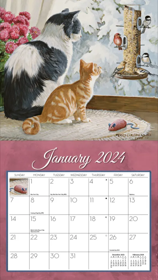 Calendar - Love of Cats