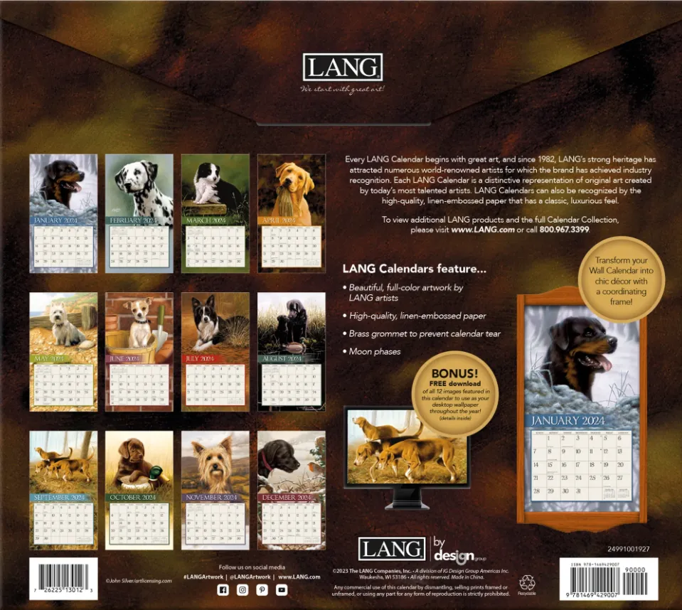 Calendar - Love of Dogs