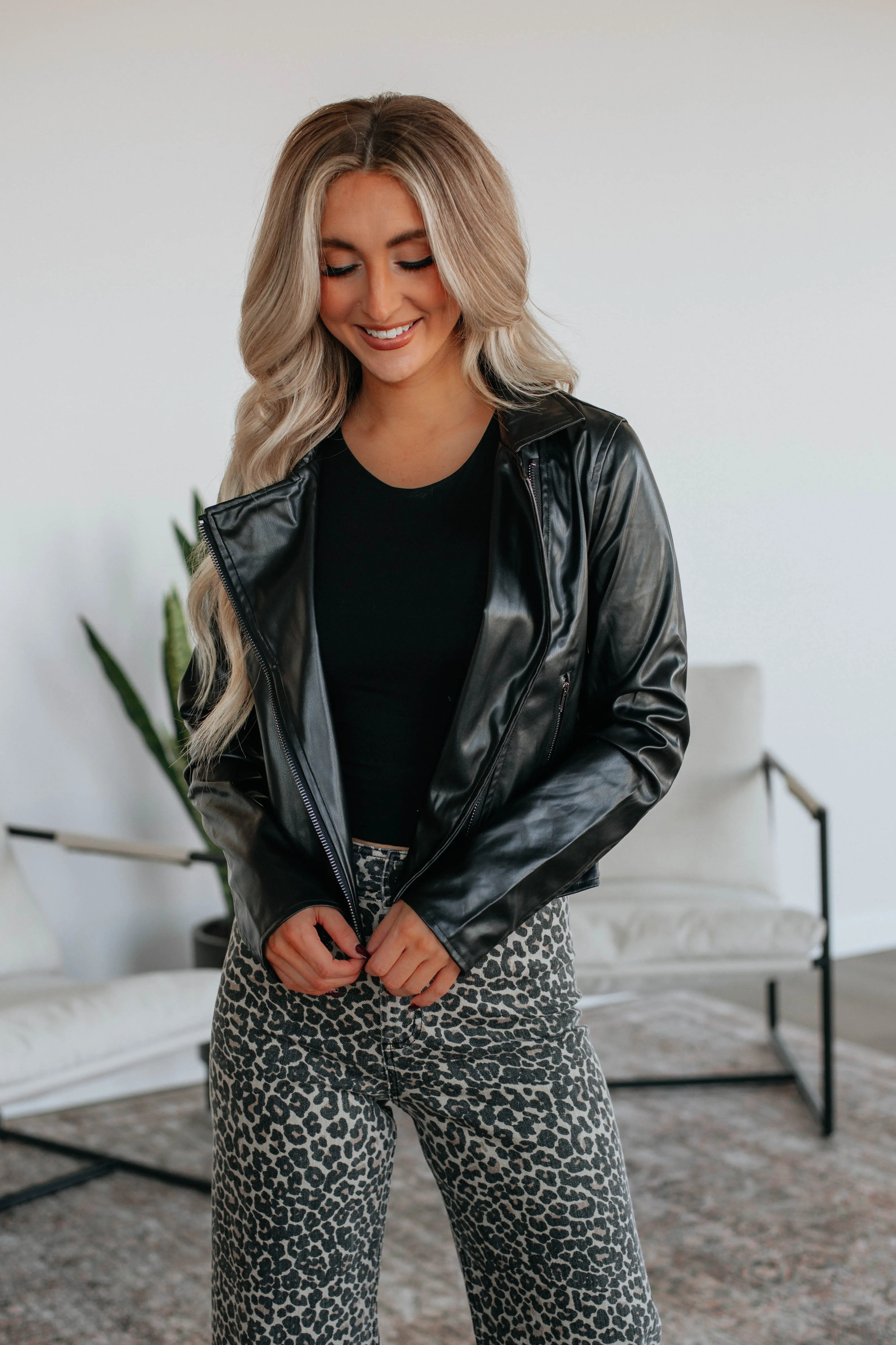 Certified Cool Girl Leather Jacket