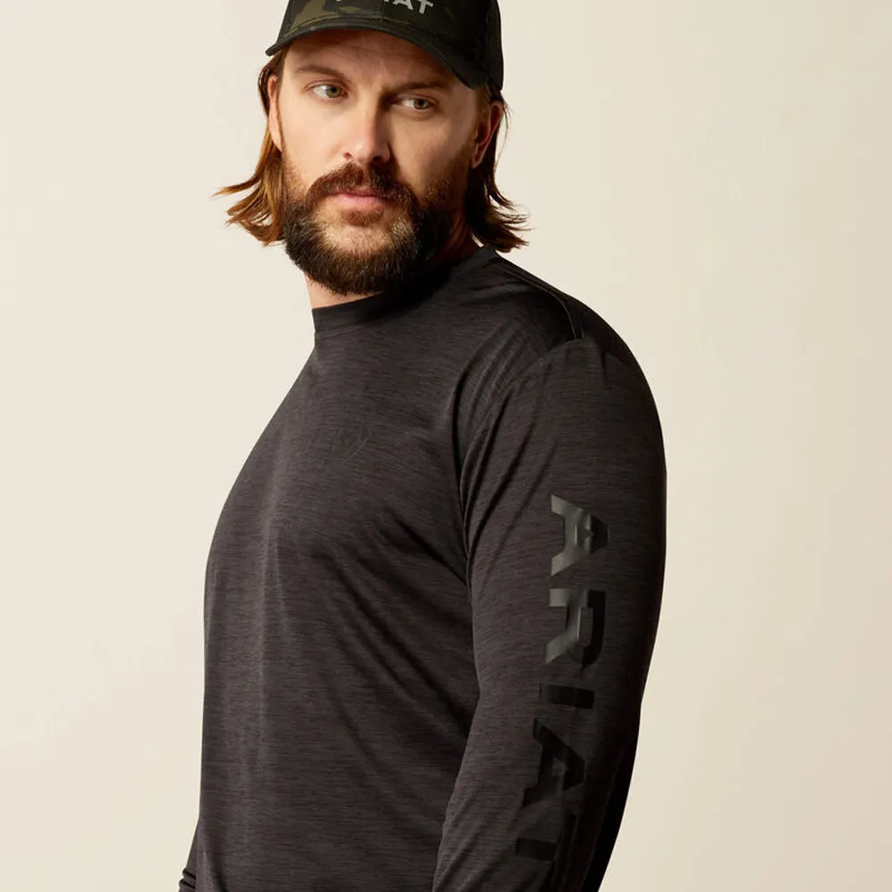 Charger Logo LS in Black Heather by Ariat