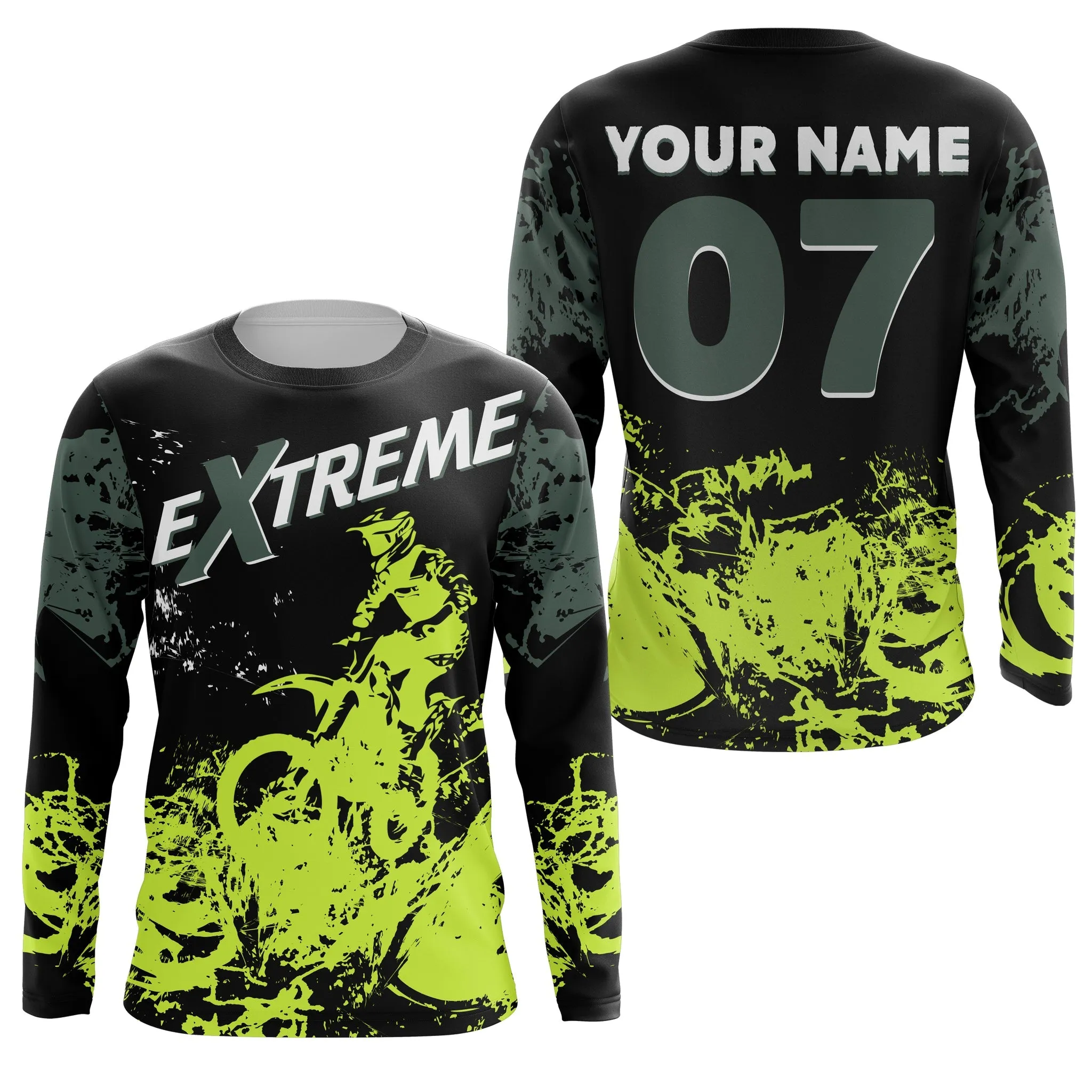 Custom Mx Jersey Kid Men Women Multicolor Dirt Bike Off-Road Shirt Motocross Motorcycle Riding