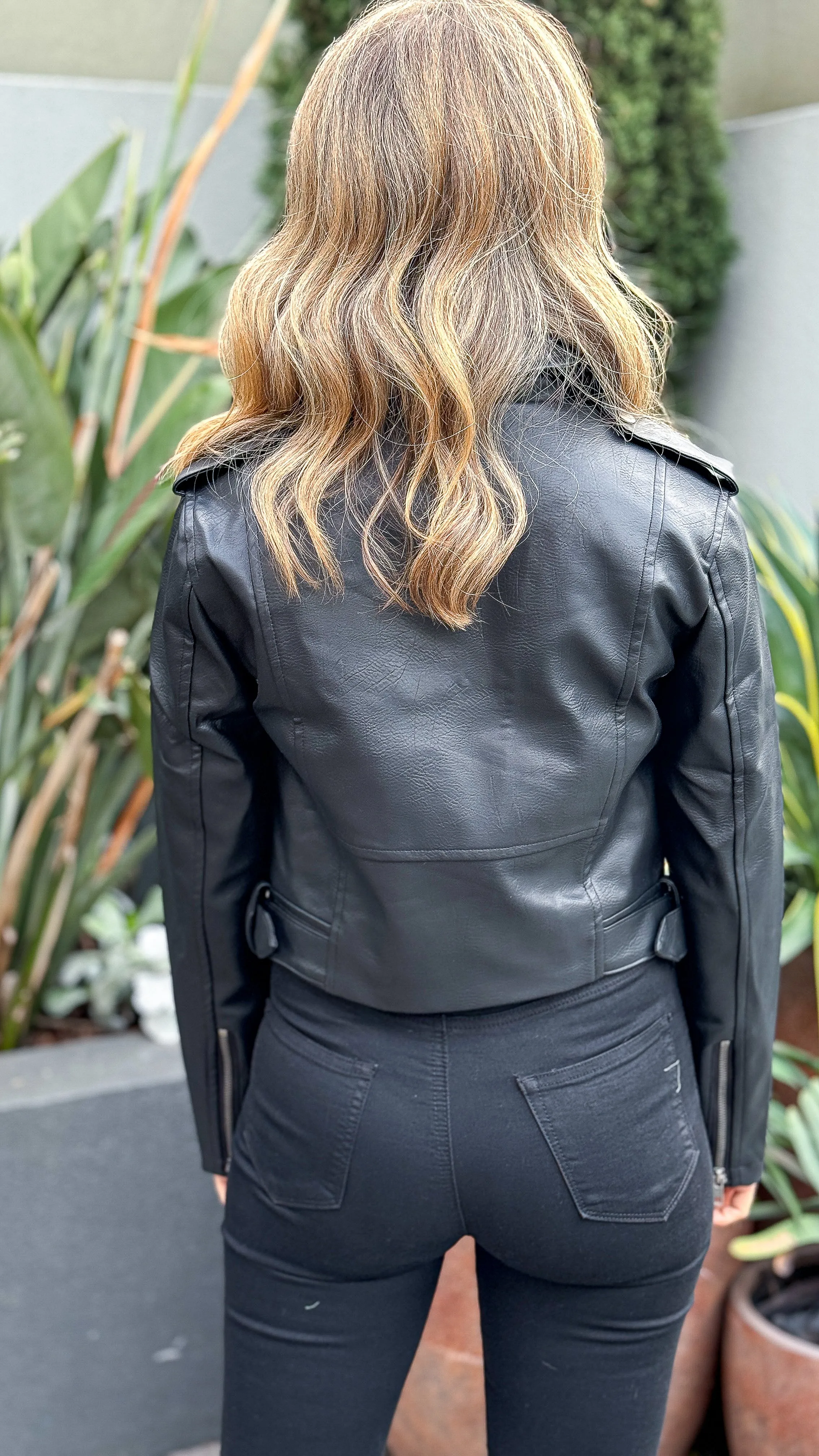 Demi Moto Jacket - Black