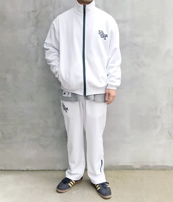 DESCENDANT/CLUB TRACK TROUSERS  (WHITE)