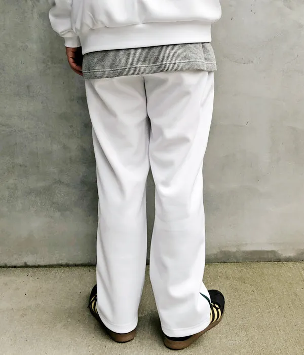 DESCENDANT/CLUB TRACK TROUSERS  (WHITE)