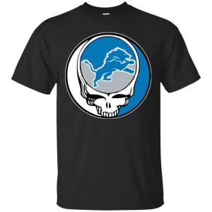 Detroit Lions Grateful Dead Steal Your Face Football Nfl Shirts