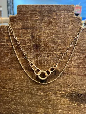 Double Chain Necklace