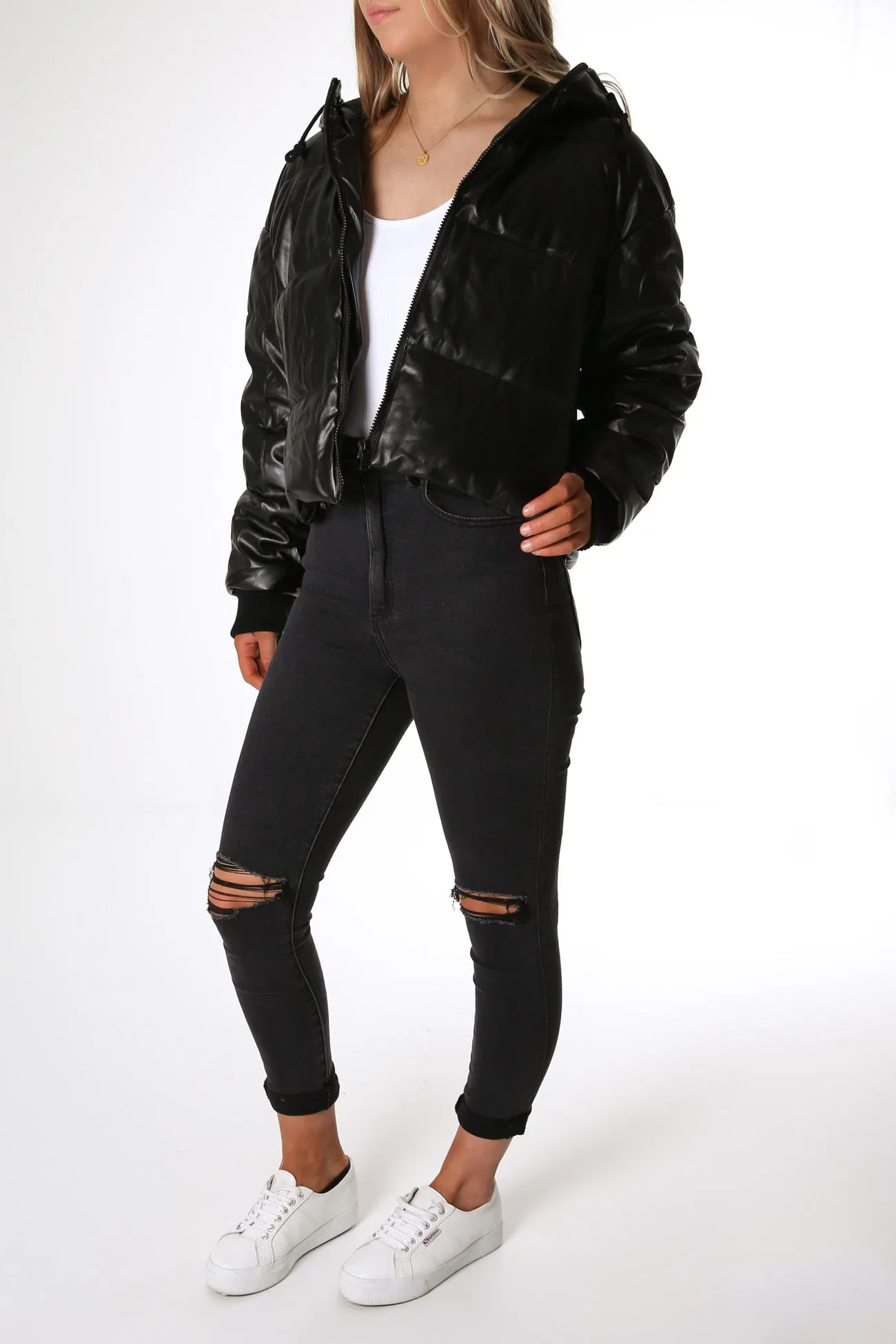 Elijah Bomber Jacket Black