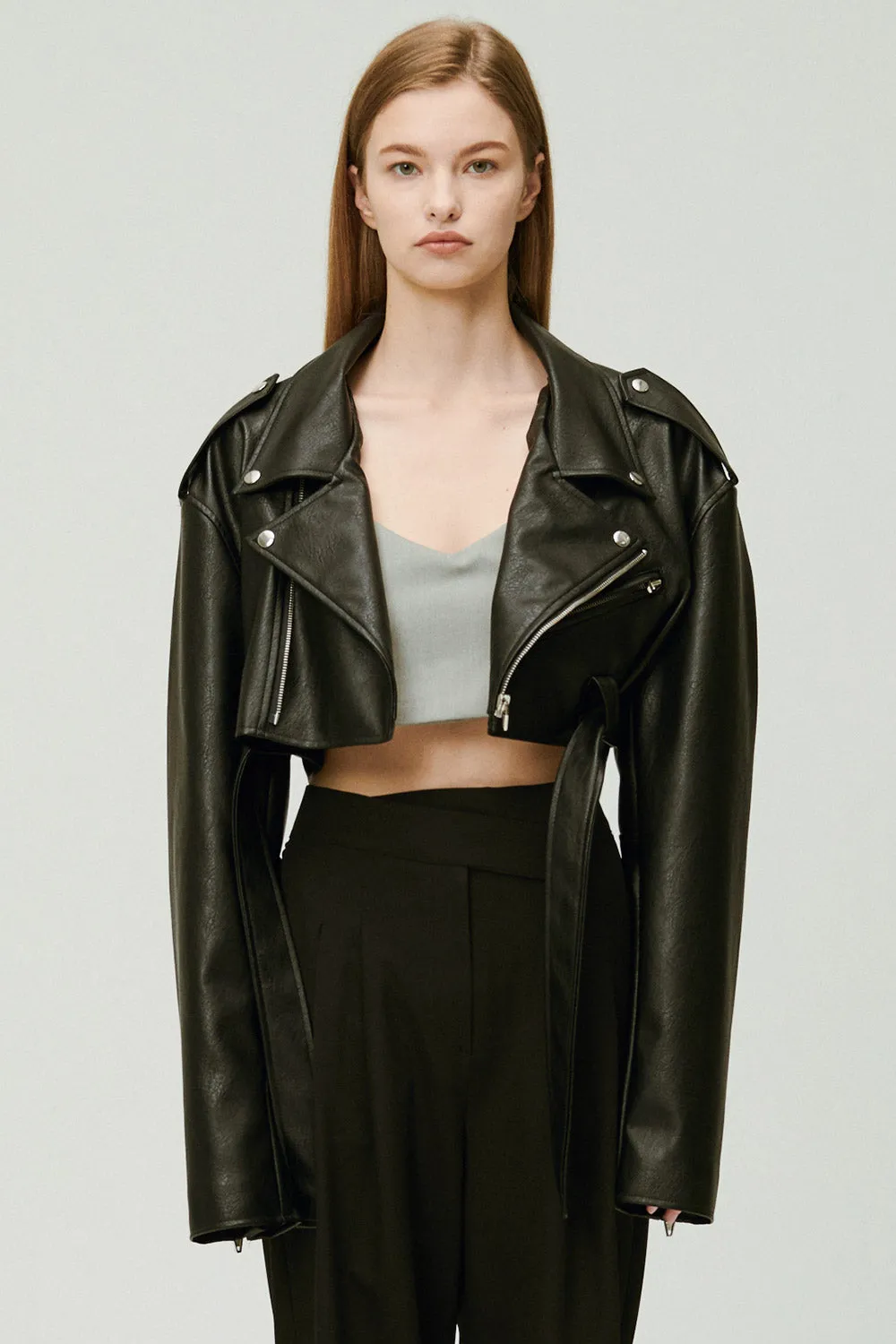 Emma Cropped Rider Jacket