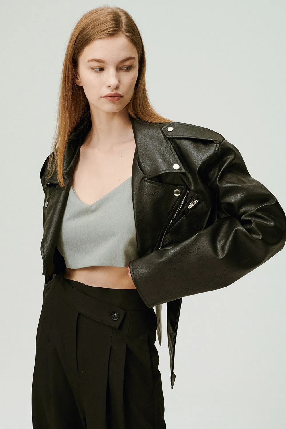 Emma Cropped Rider Jacket