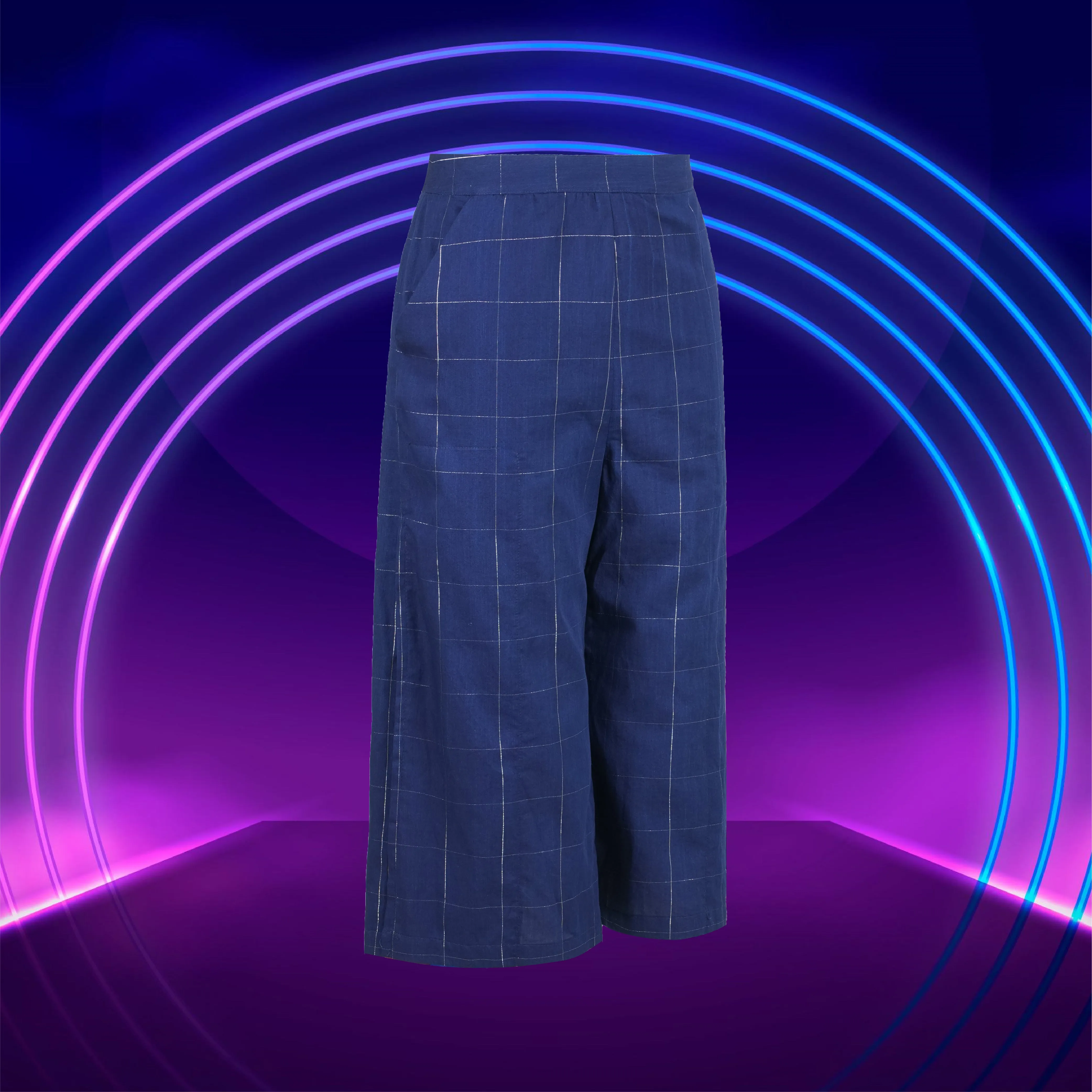 【EXPLORER】Indigo Culottes (紅白藍)