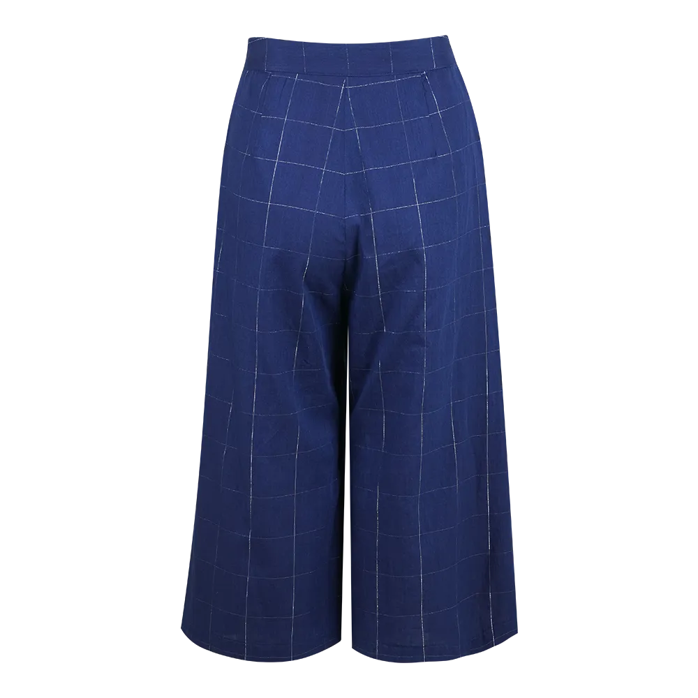 【EXPLORER】Indigo Culottes (紅白藍)