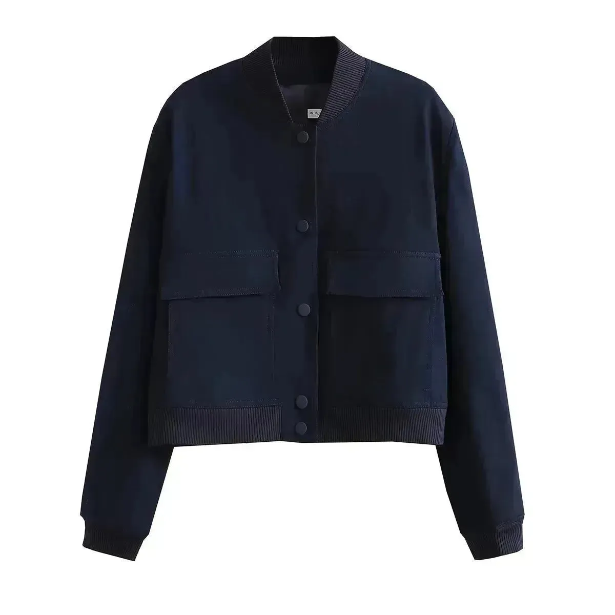 Fall Single Breasted  Cashmere Cropped Jacket for women