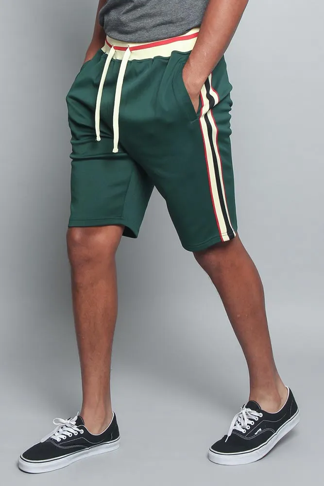 G Striped Track Shorts