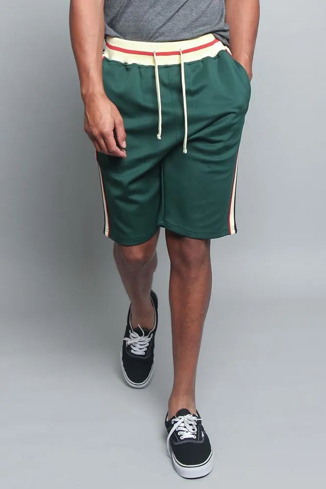 G Striped Track Shorts