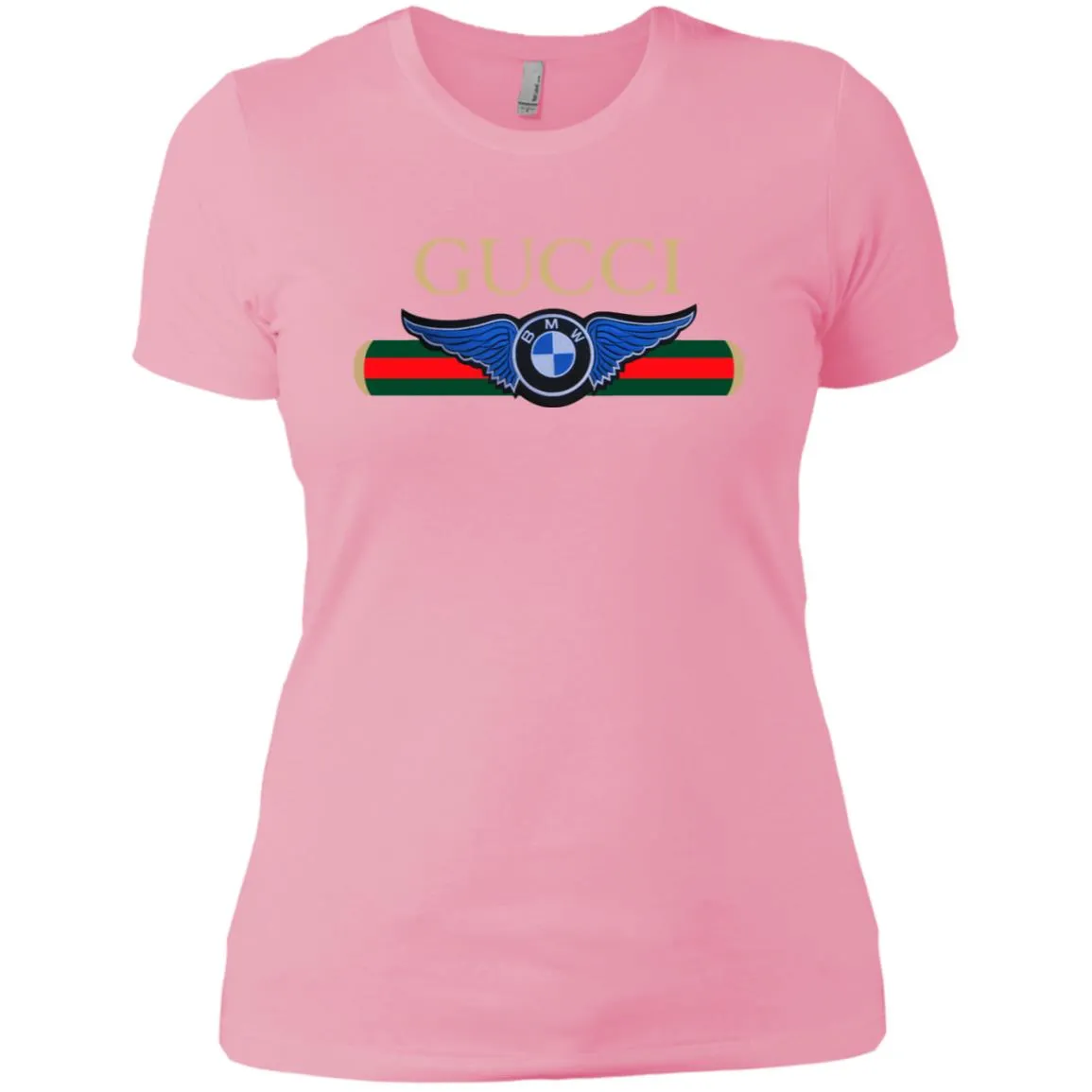 Gucci Bmw T-shirt Women Cotton T-Shirt