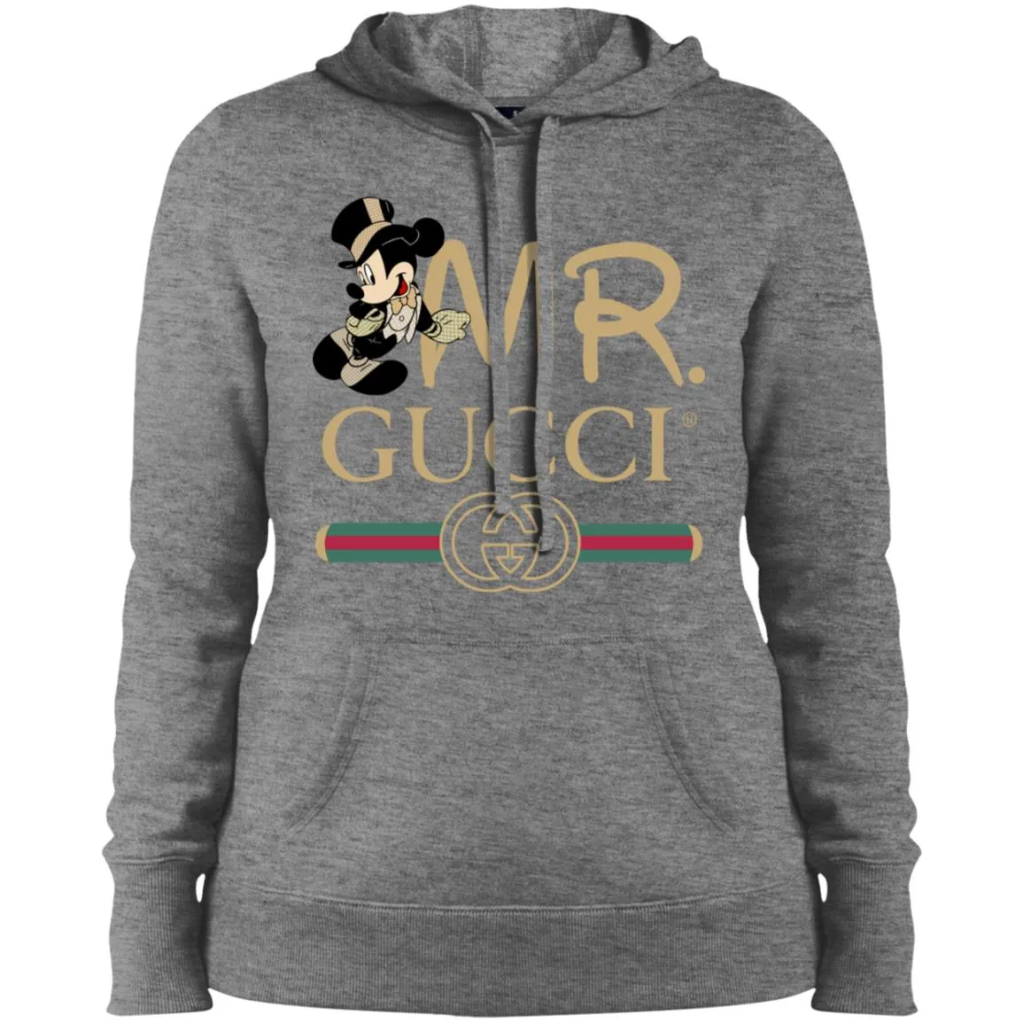 Gucci Couple Disney Mickey Valentine's Day T-shirt Women Hooded Sweatshirt