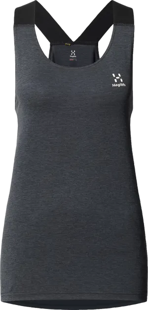 Haglöfs Women&#x27;s Ridge Tank True Black | Buy Haglöfs Women&#x27;s Ridge Tank True Black here | Outnorth